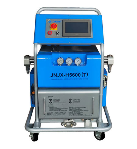 污水处理池防腐用什么材料(图1) H5600T-PLC聚脲喷涂机