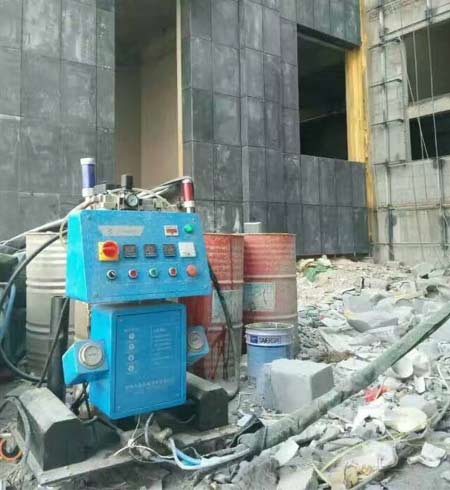 建筑外墙保温喷涂机(图2) 外墙保温喷涂机供应厂家