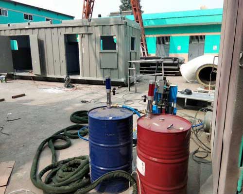 冷藏集装箱隔热保温聚氨酯发泡泡沫(图1) 冷藏集装箱隔热保温聚氨酯发泡泡沫